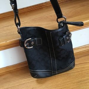 Authentic Coach mini over the shoulder bag